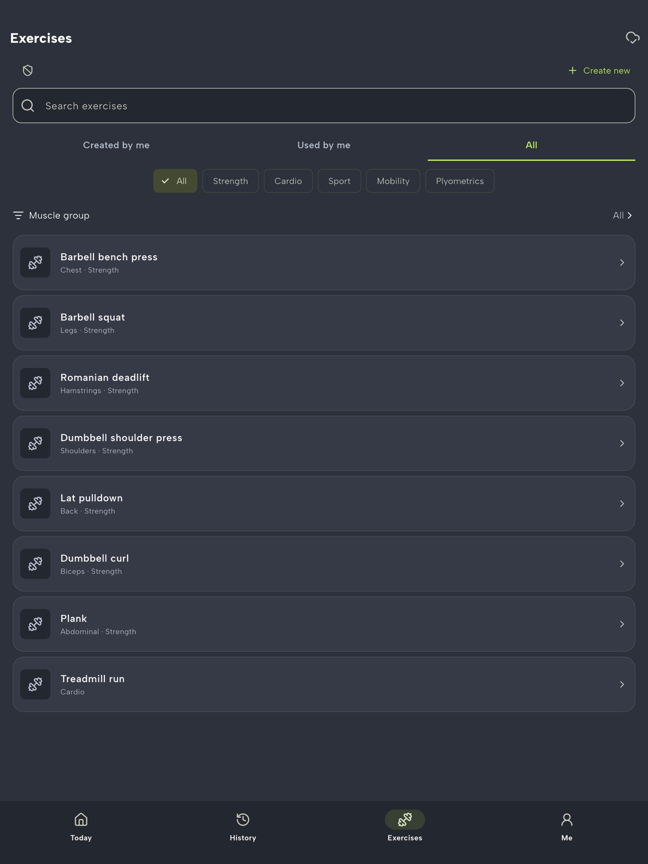 Screenshot 10 of Gymwolf Workout Diary