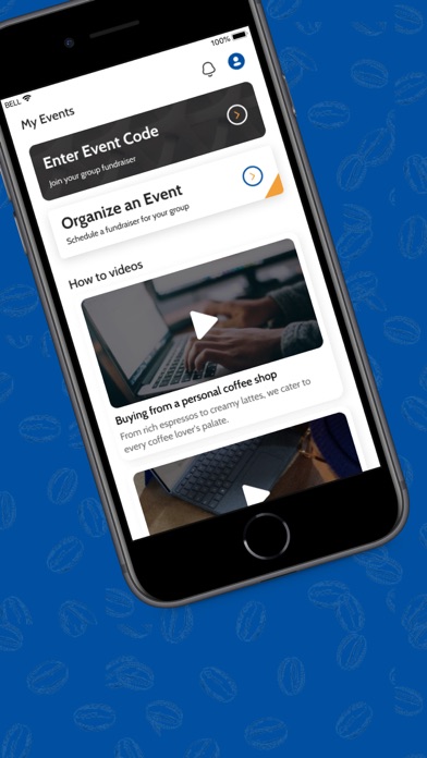 Java Joe's Fundraising iPhone screenshot 2 - Finance app