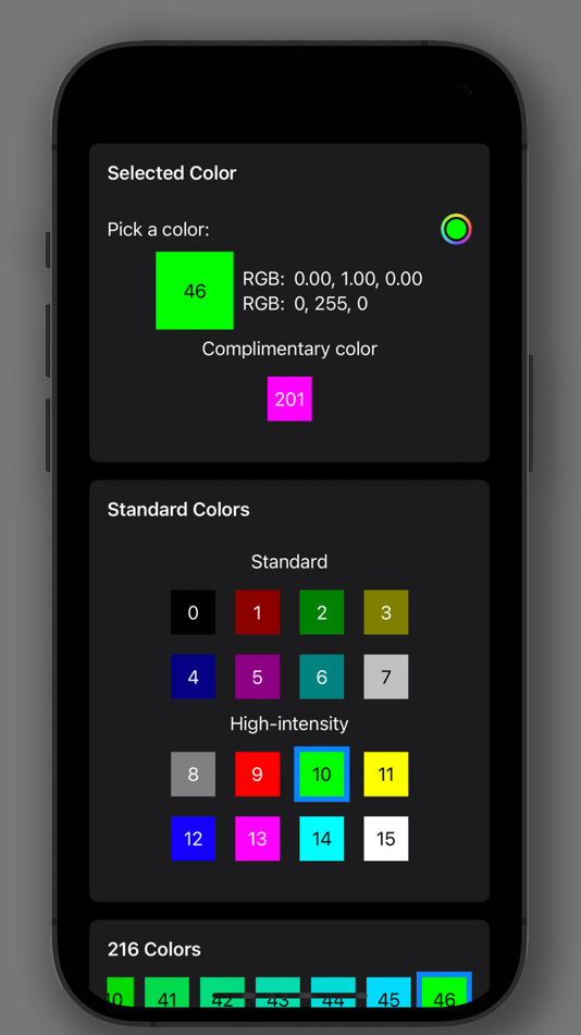 #3. ansiRGB (macOS) 来自: Axel Esselmann