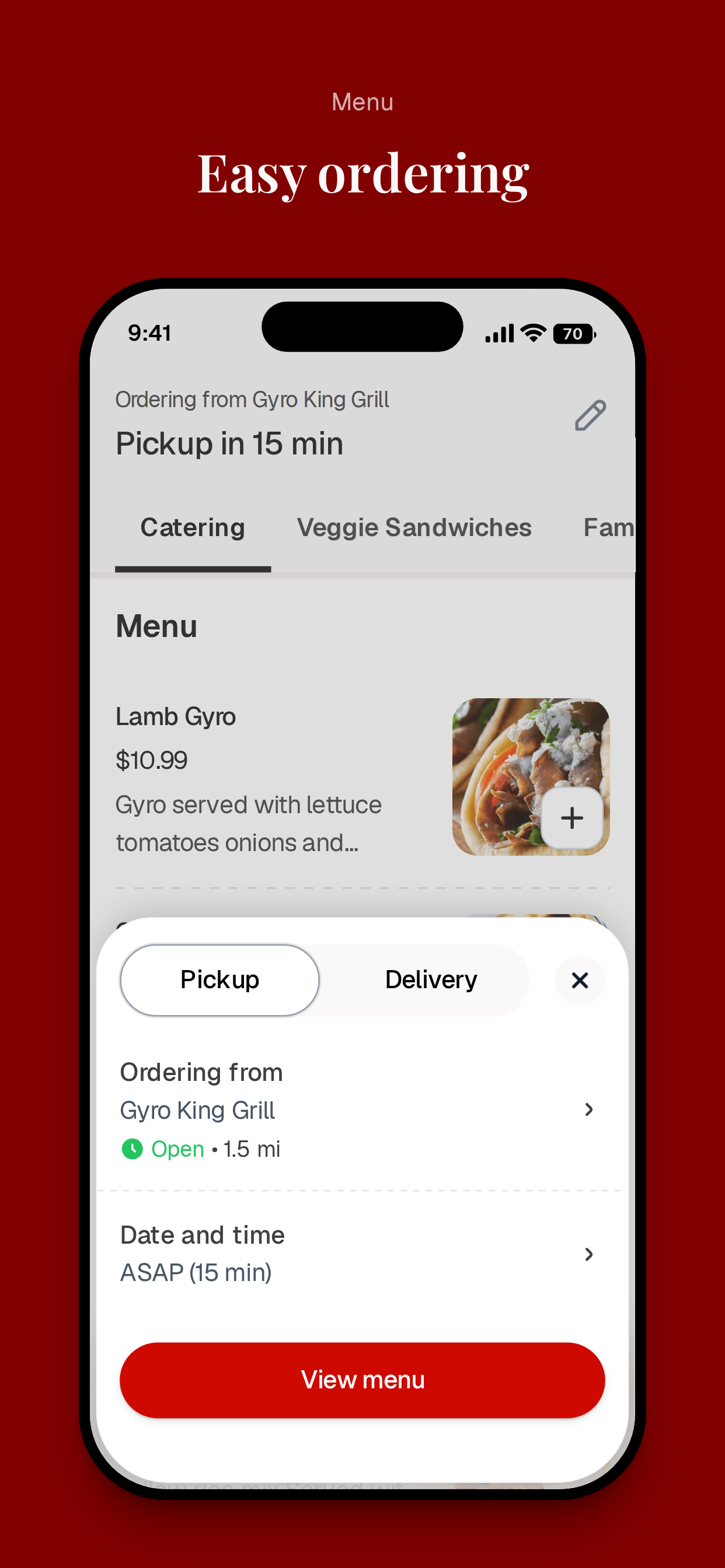 Gyro King Grill screenshot 3