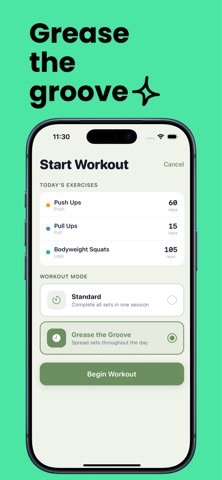 Tally: Bodyweight Rep Tracker Screenshot 4 of 5