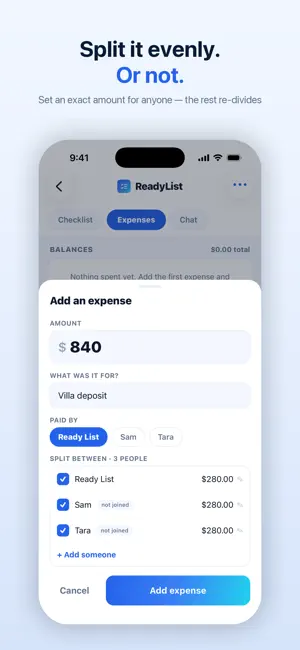 ReadyList: Shared Checklists screenshot 3