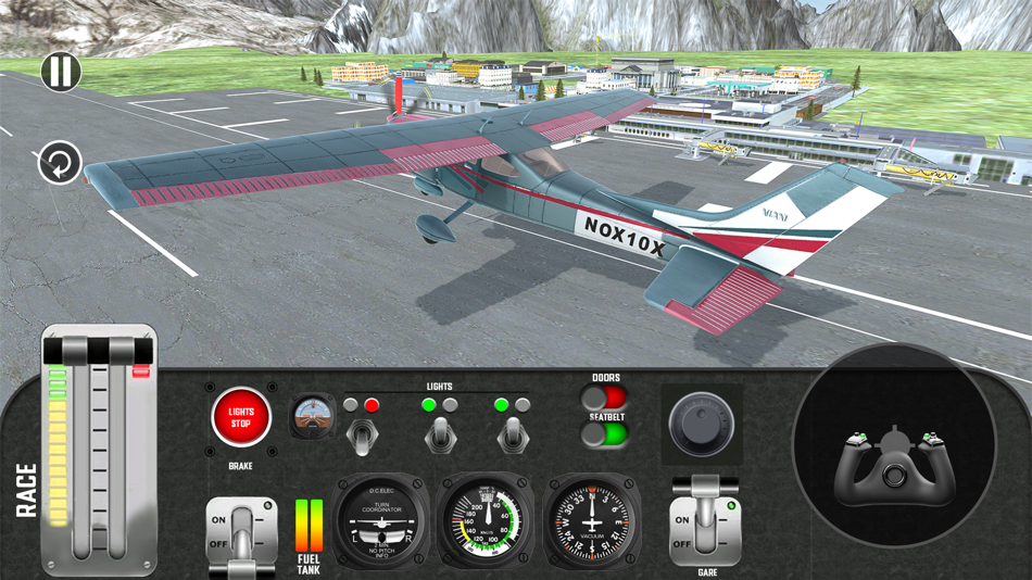 #8. Flight Plane Pilot Simulator (iOS) 来自: Wahab Ahmad