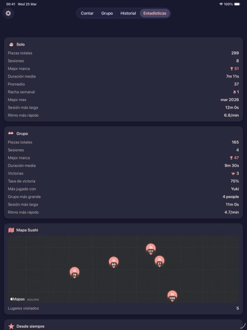 Sushi Count - Contador iPad screenshot 3