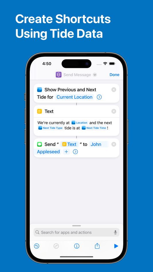 #3. Tides - high and low tide info (macOS) 由: Andy Lin