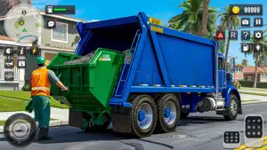 Garbage Truck Trash Cleaner 3d screenshot 1