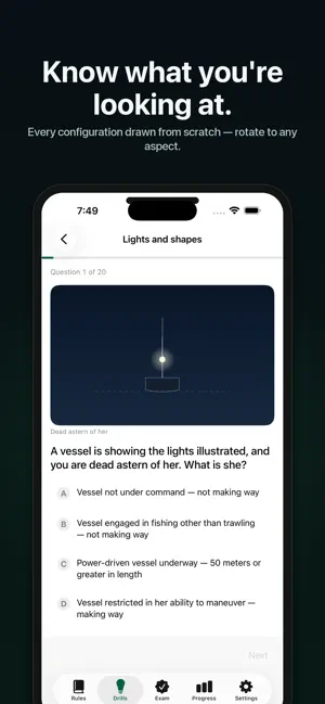 Aspect: Nav Rules Drills screenshot 1
