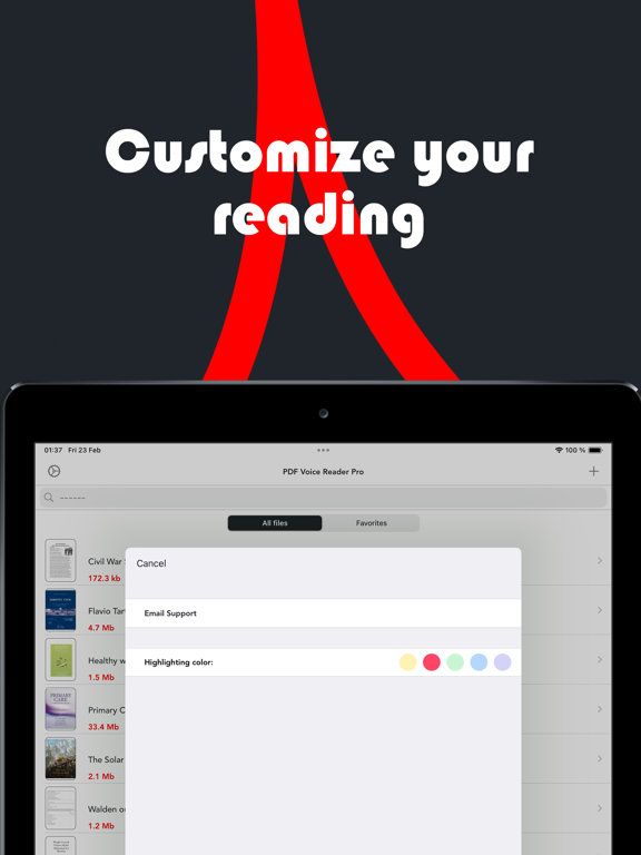 PDF Voice Reader Aloudのおすすめ画像5