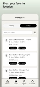 Bakri Coffee Roasters screenshot