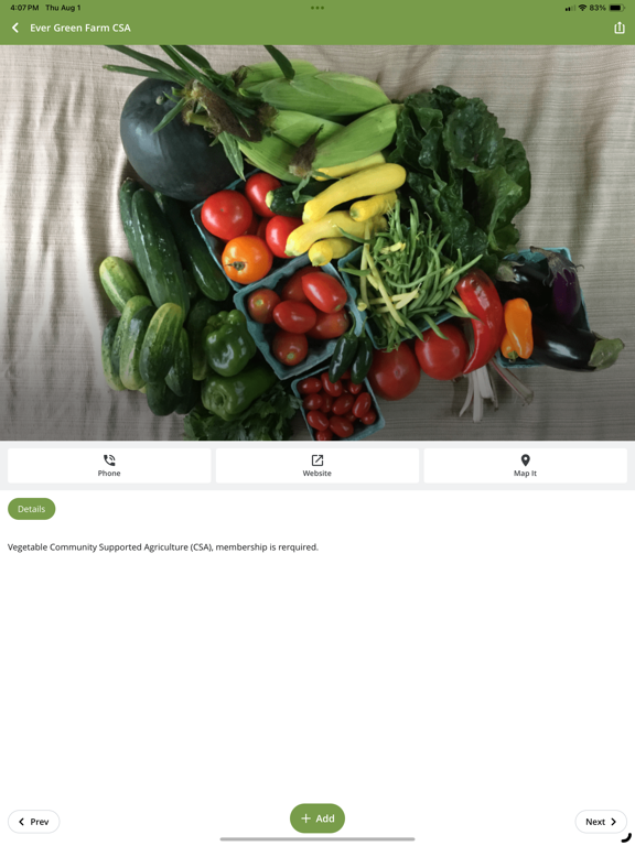 Finger Lakes Farm Country iPad screenshot 4 - Travel app