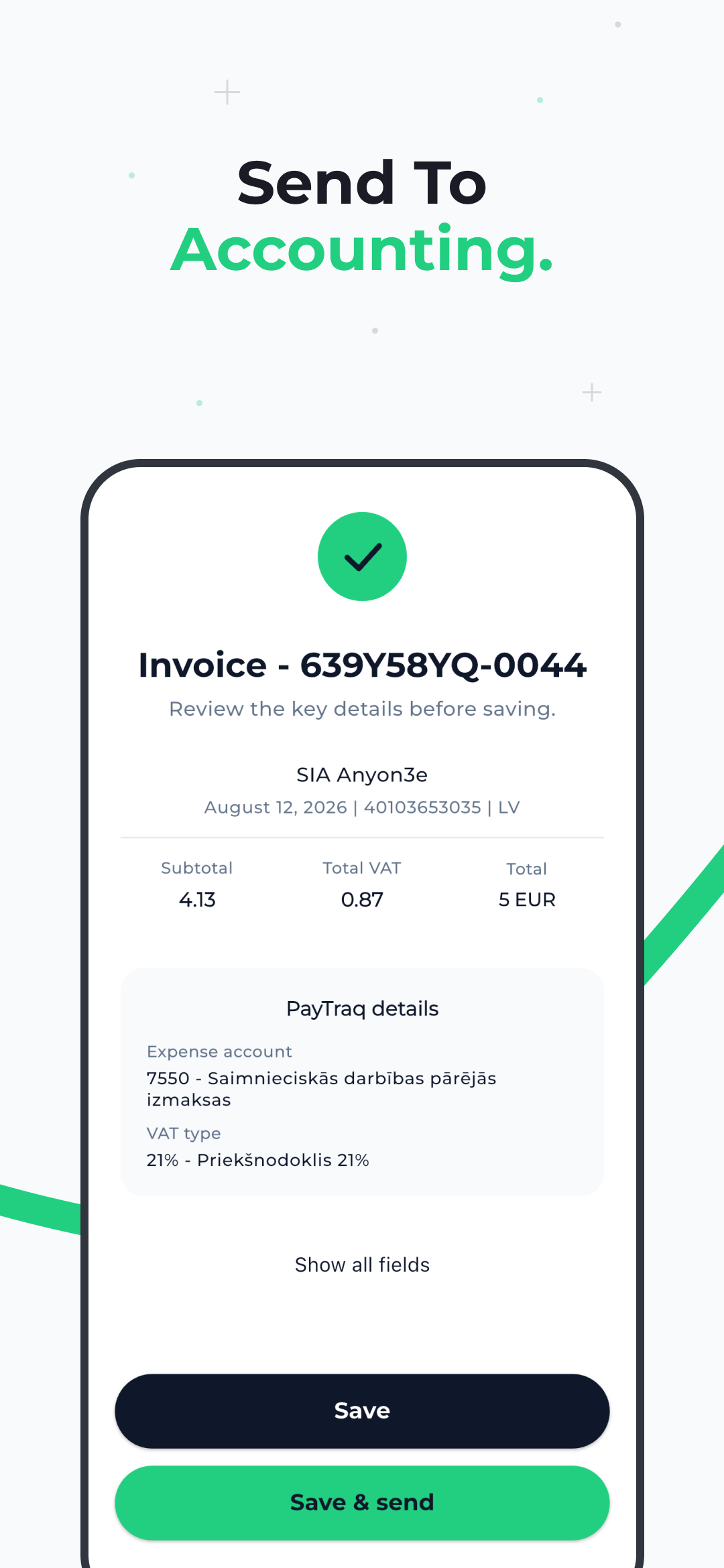 EzyFin: Scan Receipts screenshot 4