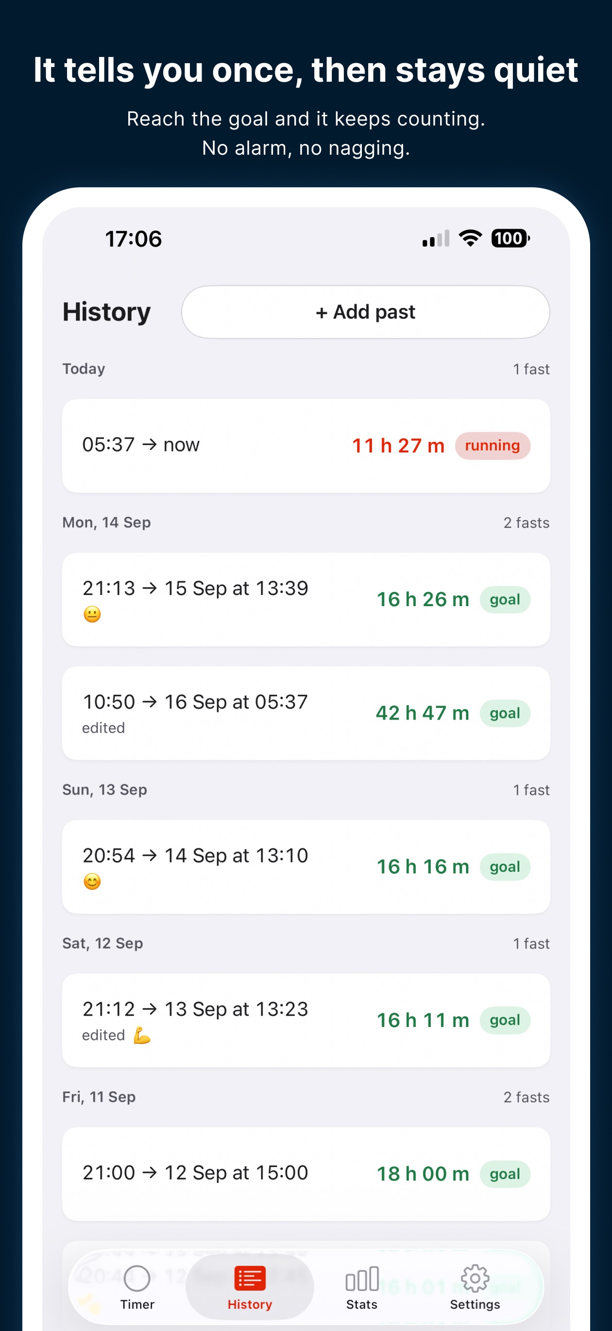Screenshot 10 of Onefast: Fasting Timer