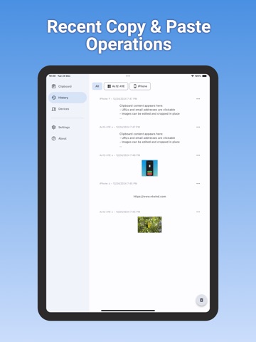 Clipboard Remote - LAN Paste iPad screenshot