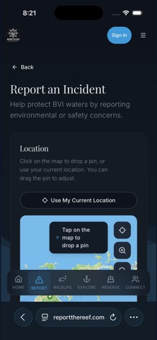 Report The Reef Screenshot 4 of 7