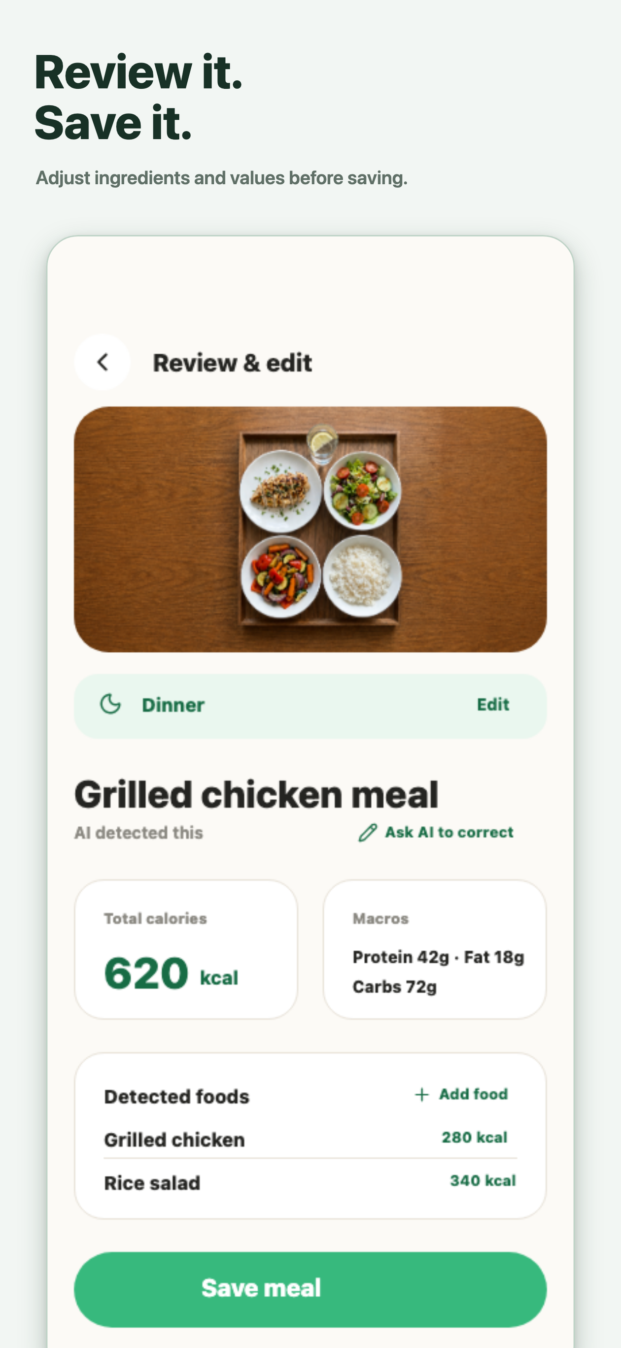 Nourely: AI Calorie Tracker screenshot 2