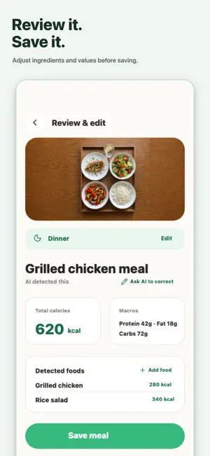 Nourely: AI Calorie Tracker screenshot 2