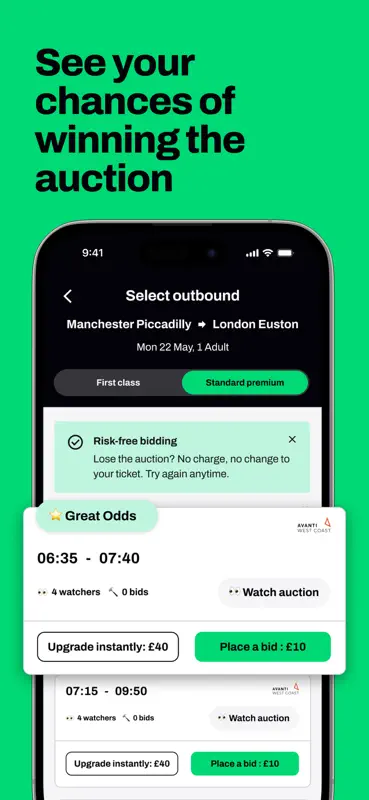 Seatfrog: Cheap Train Tickets screenshot 9 of 10