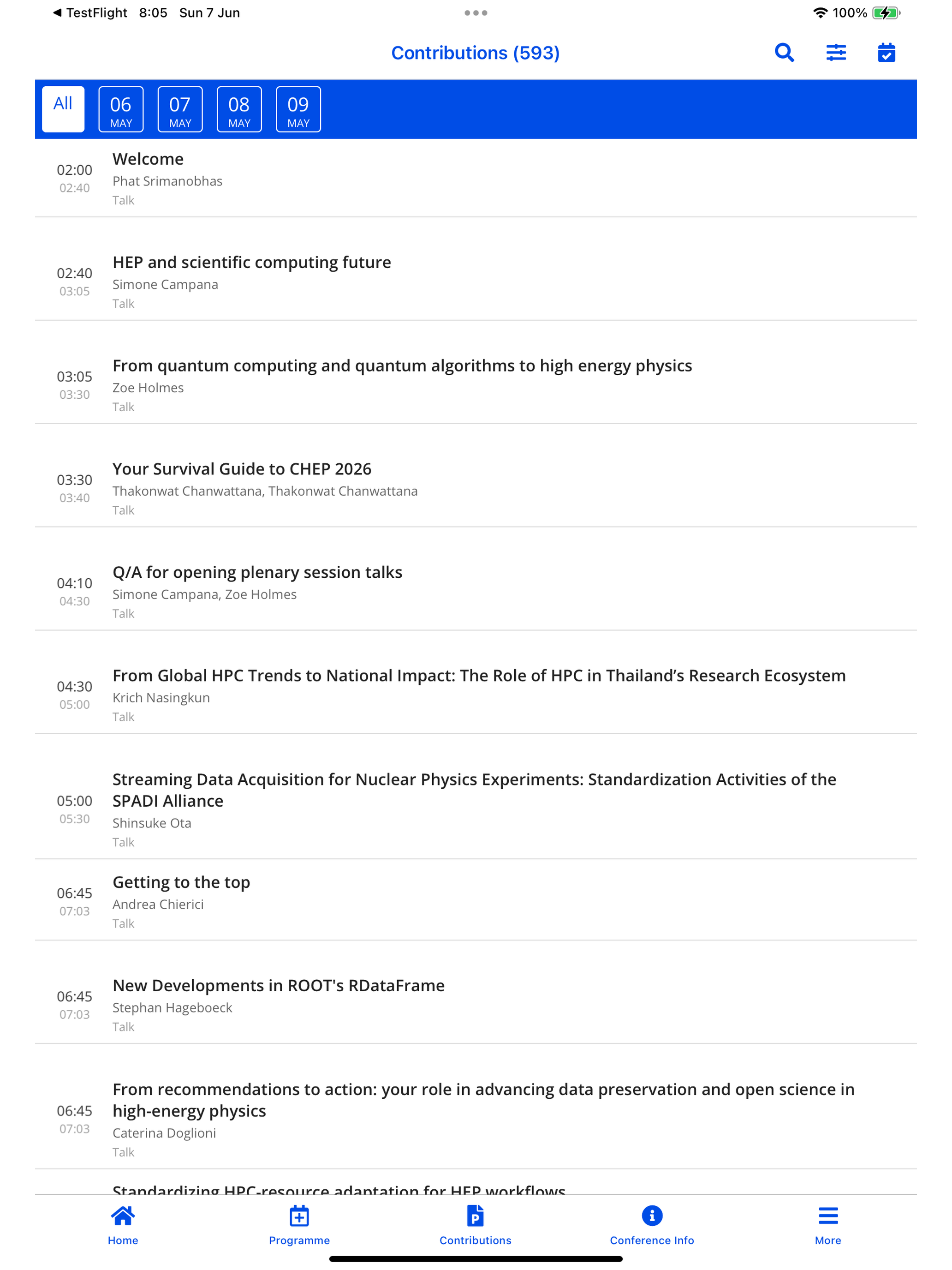HEPCon screenshot 9