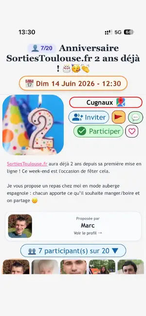 Sortida : Sorties à Toulouse screenshot 3