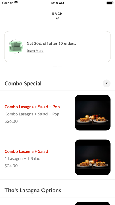 App screenshot