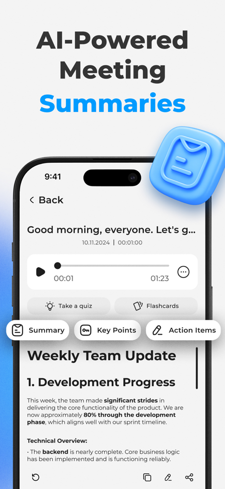 Noteum: AI Meeting Note Taker screenshot 3