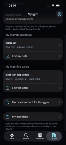 MoveAtlas: Gym Exercises Screenshot 5 of 6