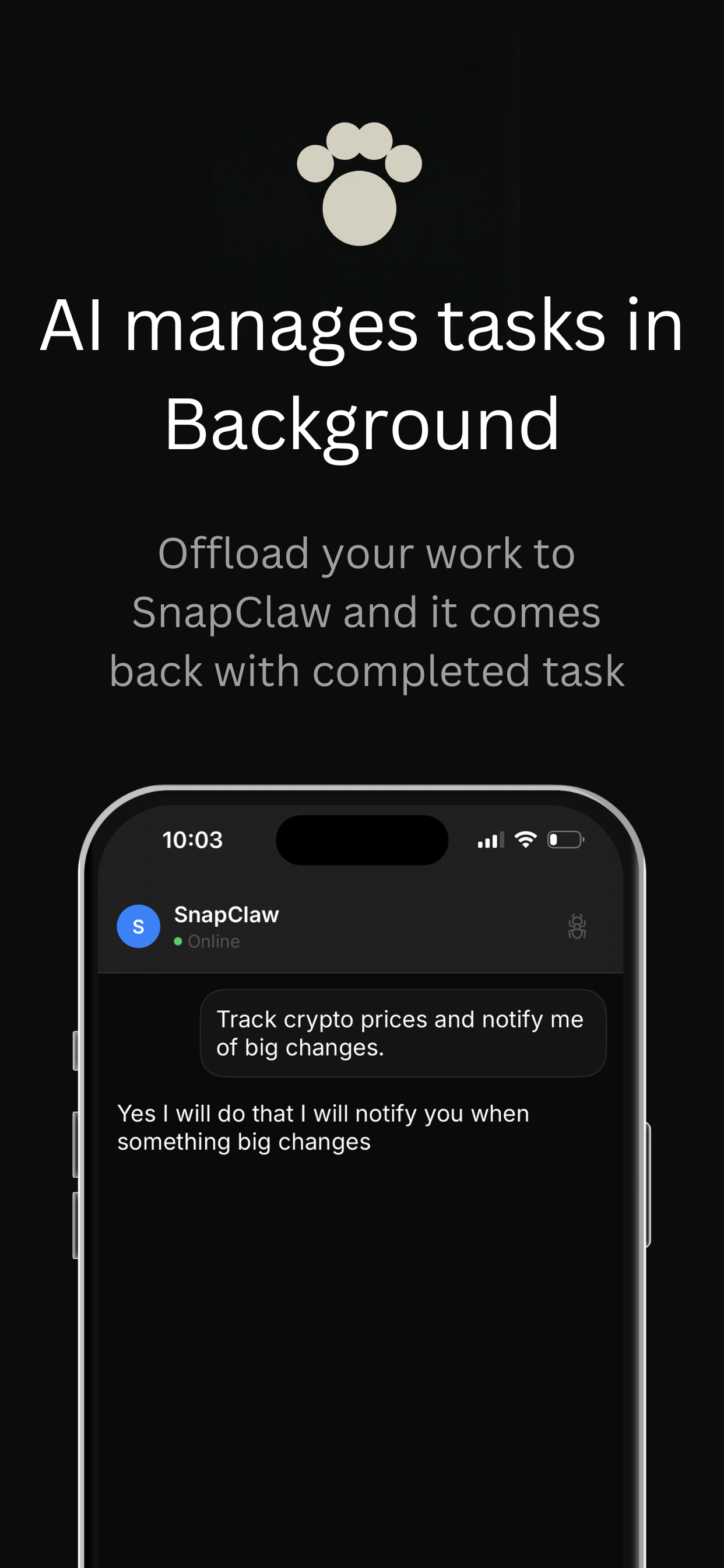 SnapClaw screenshot 2