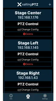 How to cancel & delete ptz camera controller + viewer 3