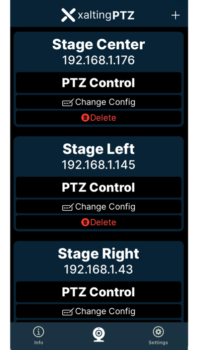 Screenshot #2 pour PTZ Camera Controller + Viewer