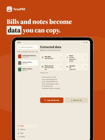 App screenshot