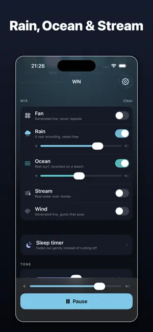 White Noise machine App - WN screenshot 3