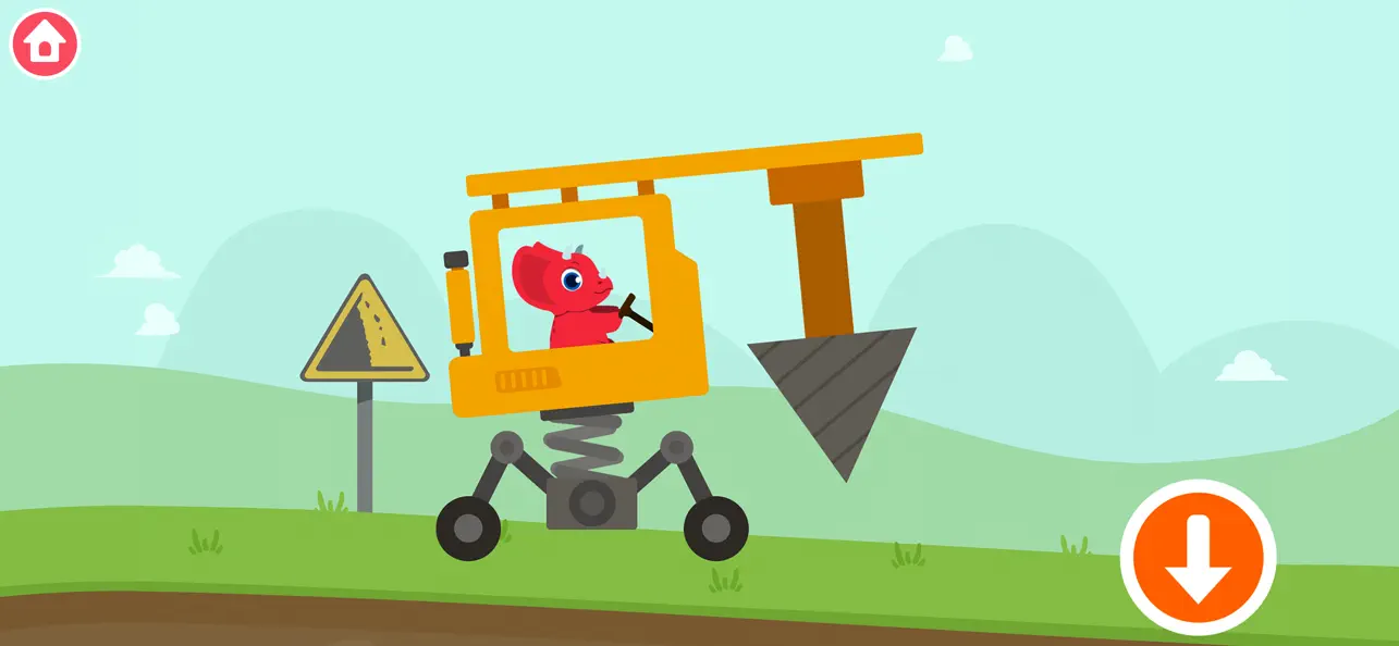 Screenshot #3 pour Dino Pelleteuse Jeux de Camion