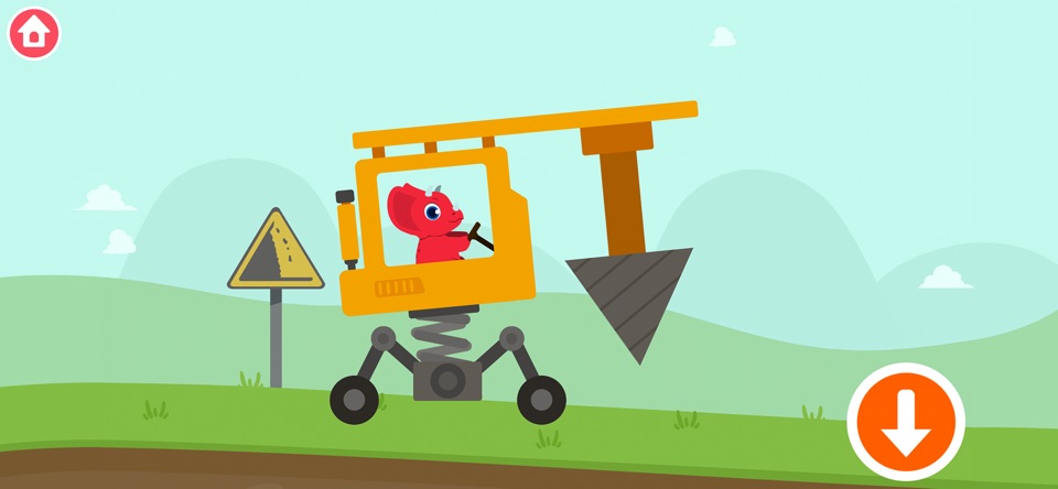 恐龙挖掘机2：卡车游戏 screenshot 3