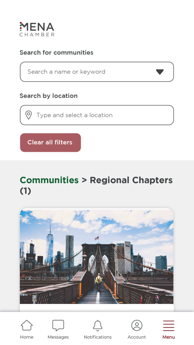 MENA Chamber Screenshot