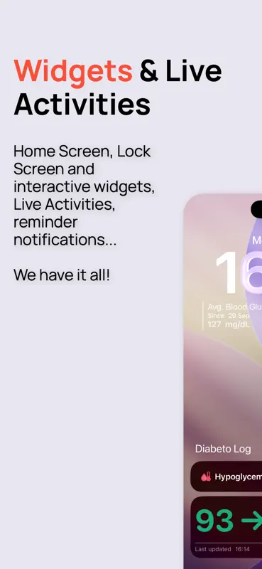 Diabetes App - Diabeto Log screenshot 7 of 10