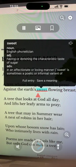 WordNex: Camera Dictionary screenshot 1