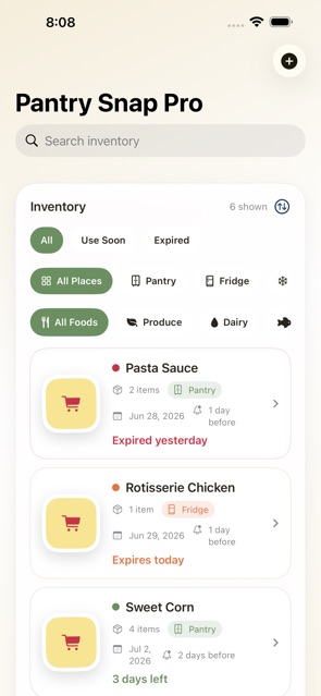Pantry Snap Pro screenshot 5