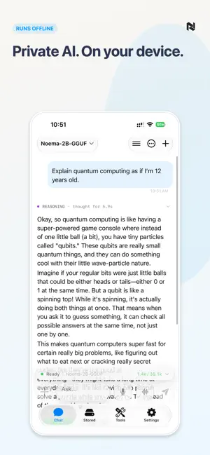 Noema: Local AI & Offline LLM screenshot 1