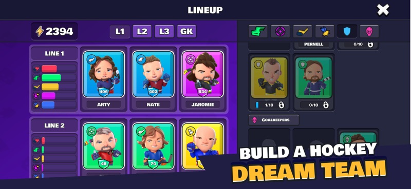 Pocket Hockey Stars screenshot 4