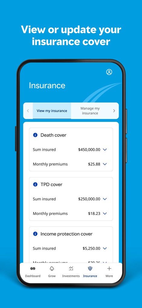 Mercer Super - Finance App | MWM