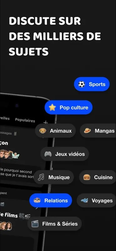 Roomates : Chat social screenshot 2 of 4
