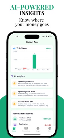 DailyBudget: Expense Tracker screenshot