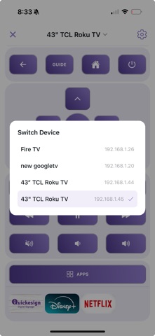 Quickesign TV Control screenshot