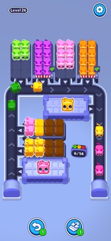 Kitten Sort - Box Cats Screenshot 5 of 6