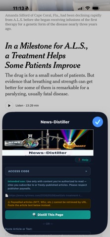 News-Distiller screenshot