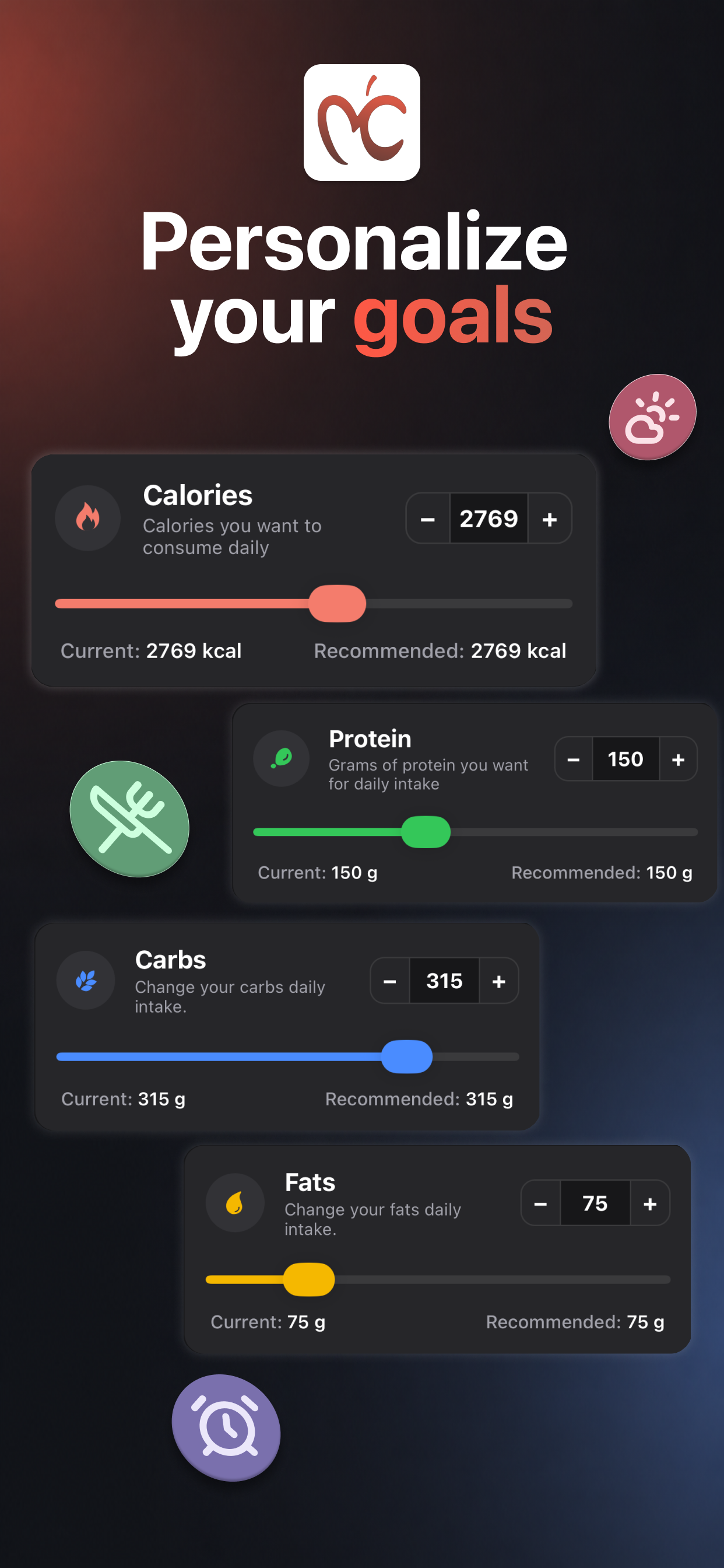 MyCals: Calorie Counter