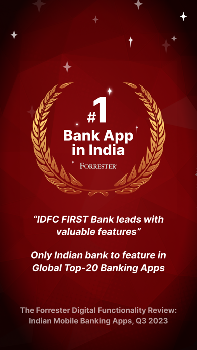 IDFC FIRST Bank: MobileBanking Screenshot