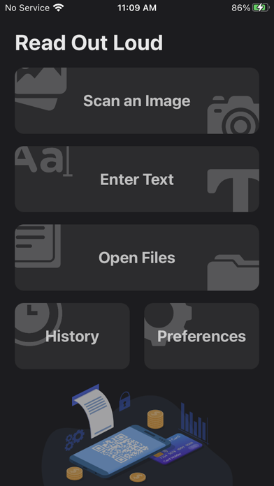 Screenshot #1 pour Read Out Loud - Text Reader