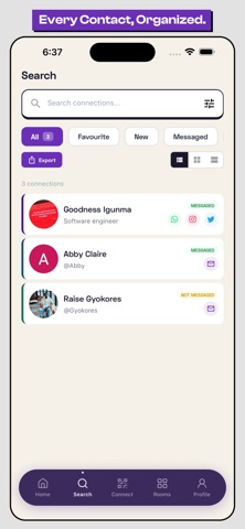 Nectall screenshot