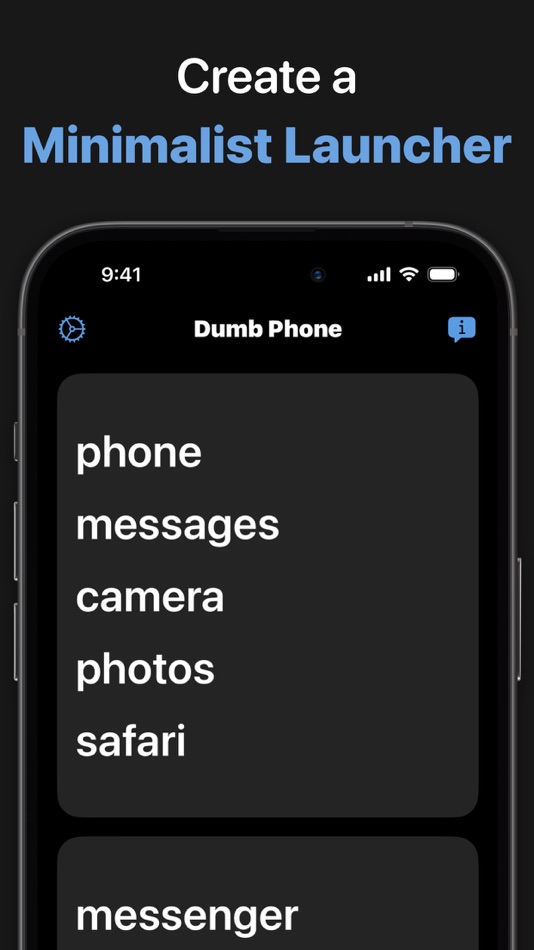#3. Dumb Phone (dp) (iOS) 由: Michael Tigas